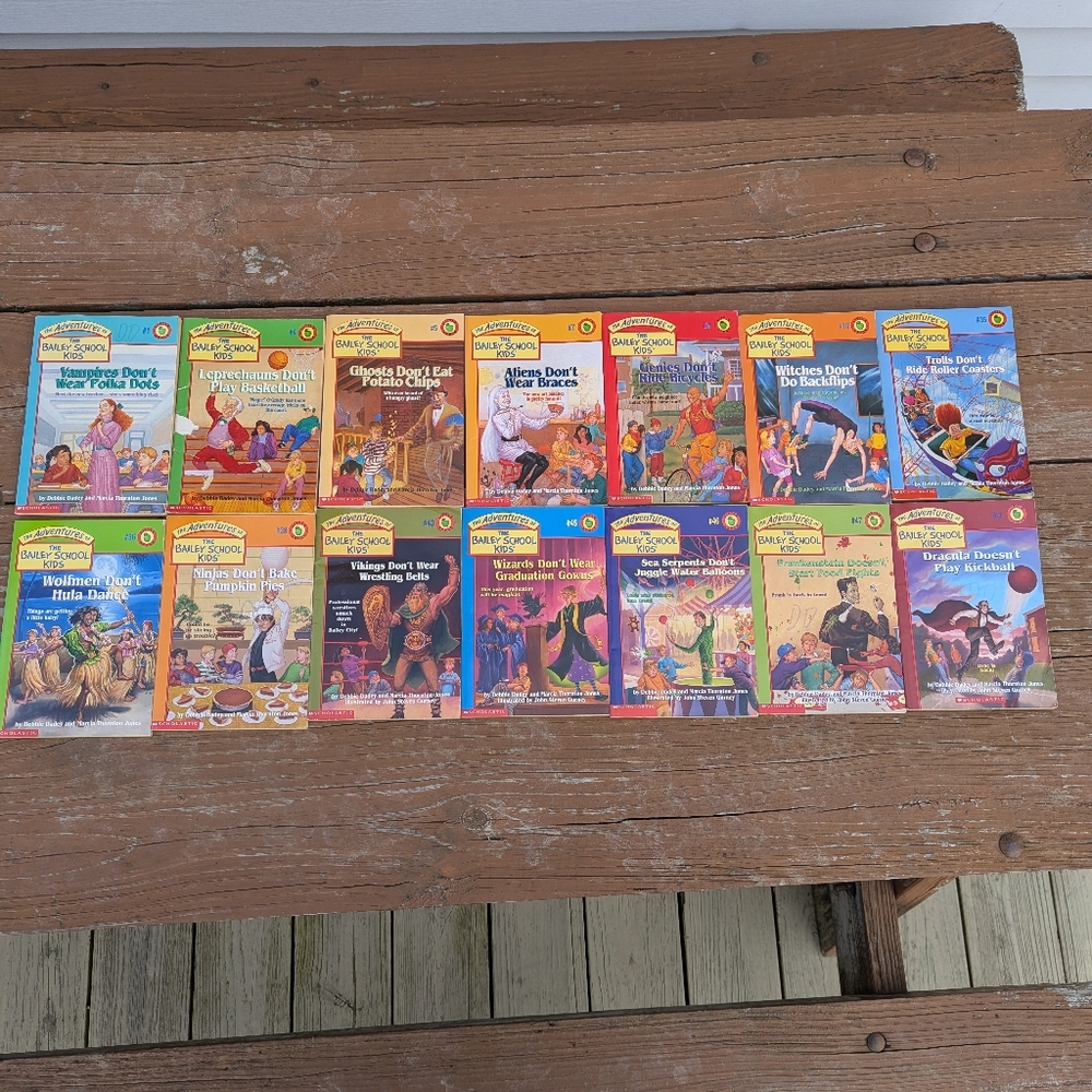 The adventures Of The Bailey School Kids. 14 exciting stories